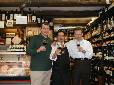 da sinistra: Maurizio, Francesco e Daniele
